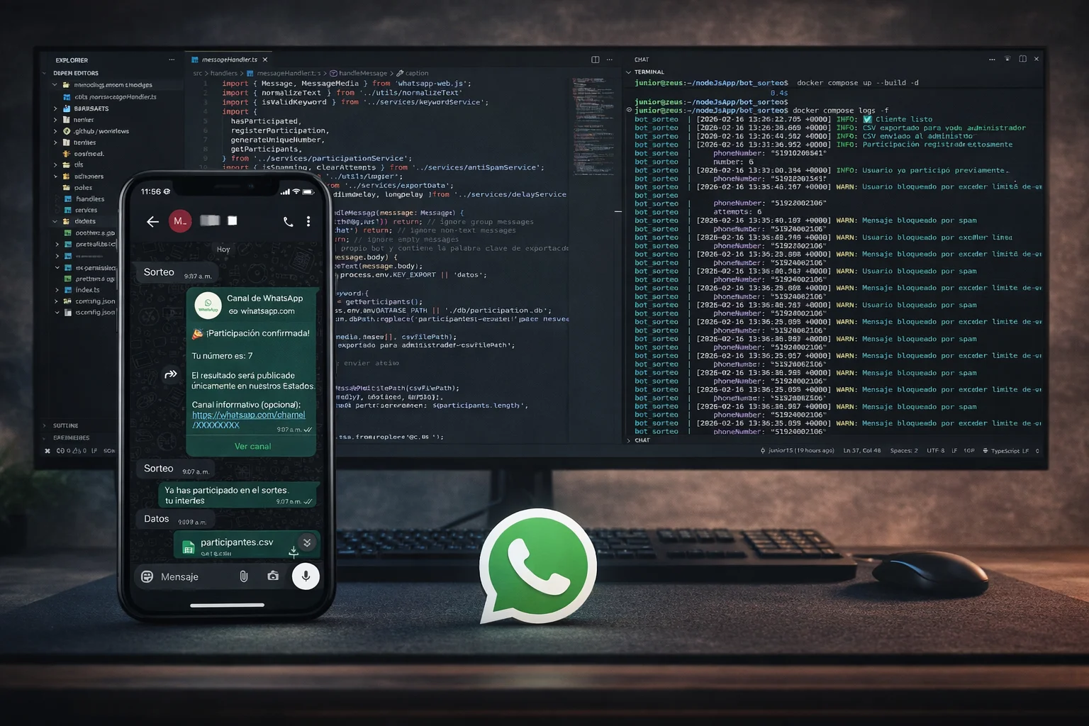 BOT DE SORTEOS PARA WHATSAPP