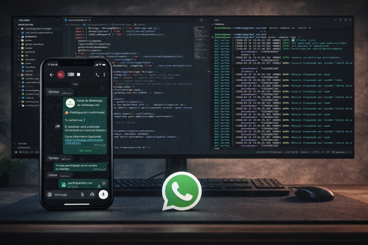BOT DE SORTEOS PARA WHATSAPP